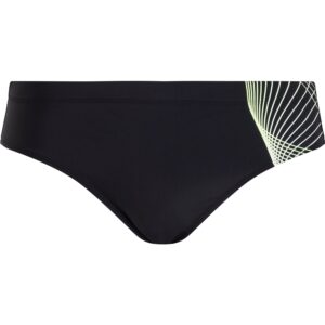 ENERGETICS He.-Badehose Norm Briefs M BLACK/GREEN LIME