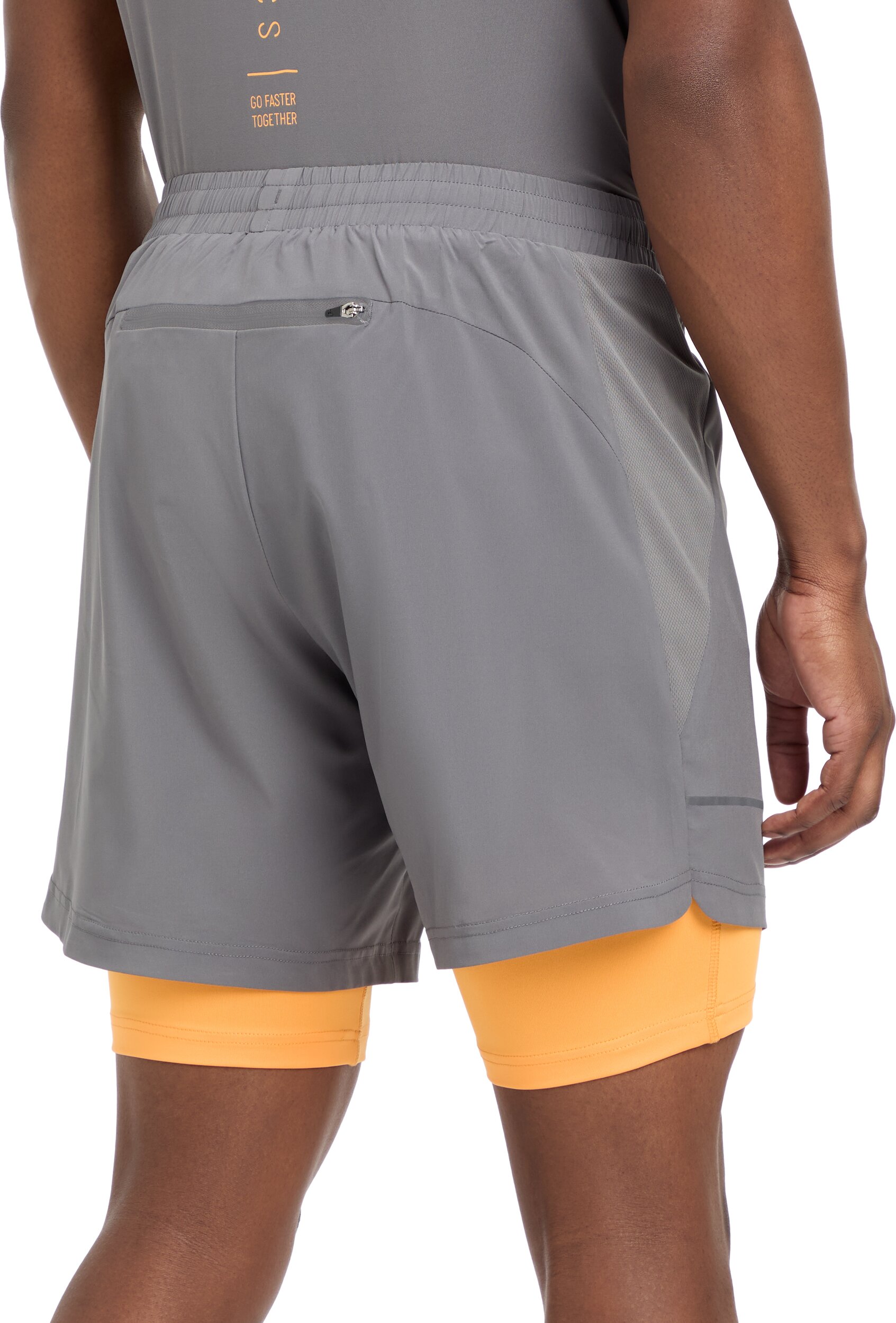 ENERGETICS He.-Shorts Allen V M ANTHRACITE/ORANGE – Bild 2