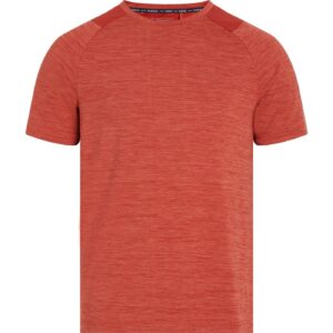 ENERGETICS He.-T-Shirt Ailo SS M MELANGE/RED DARK/RED