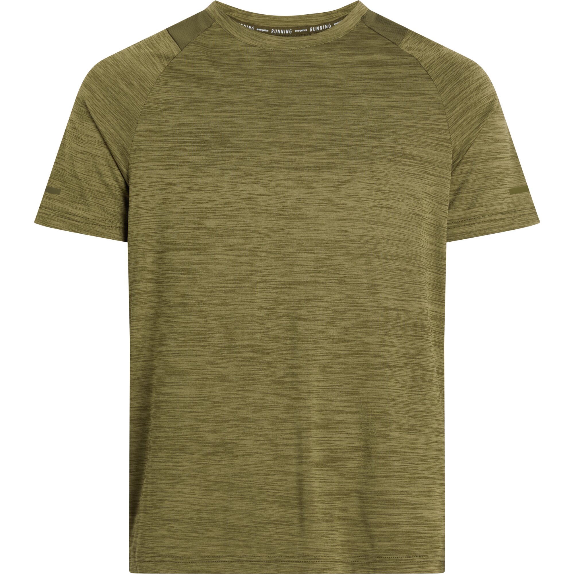ENERGETICS He.-T-Shirt Ailo SS M MELANGE/OLIVE DARK/O