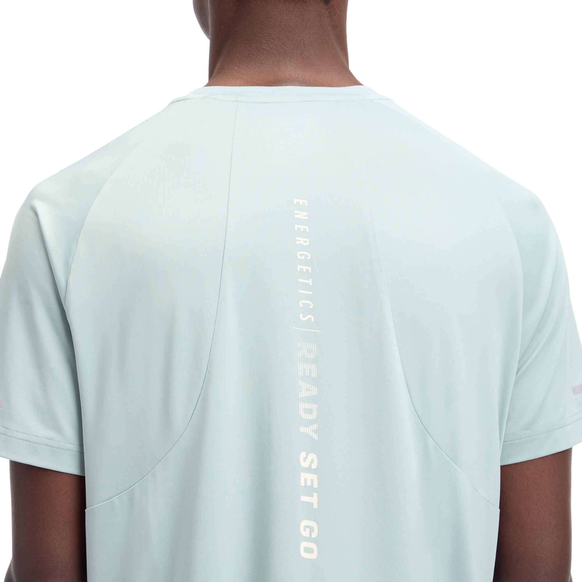 ENERGETICS He.-T-Shirt Ellazor II SS M BLUE SMOKE/YELLOW LI – Bild 2