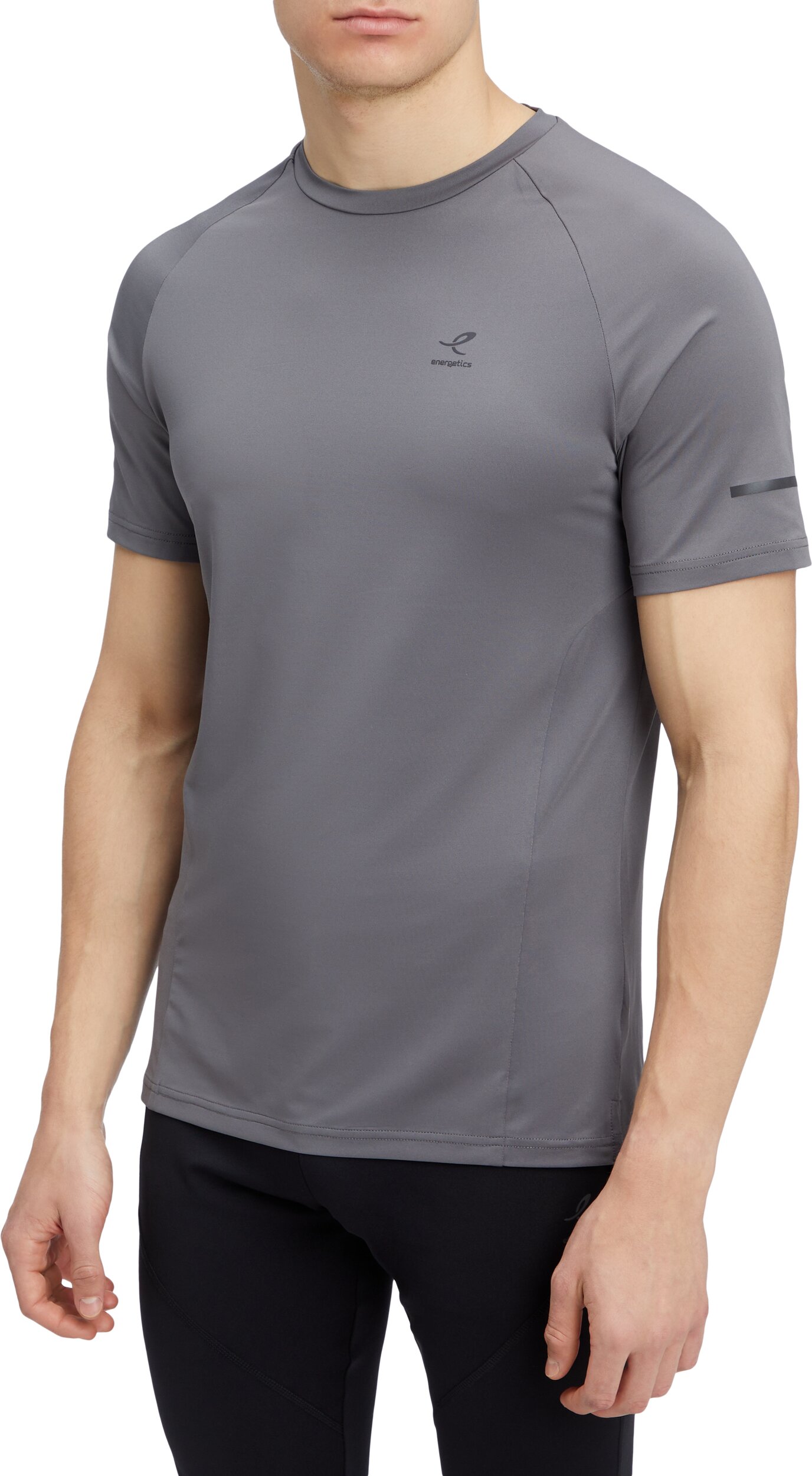 ENERGETICS He.-T-Shirt Ellazor S/S M ANTHRACITE – Bild 2