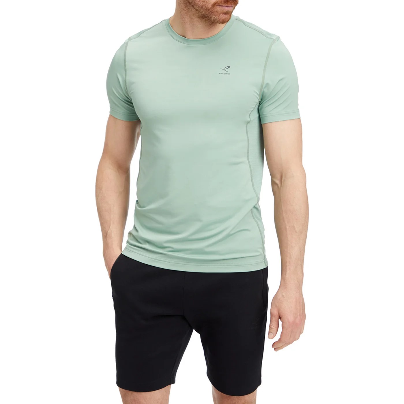 ENERGETICS He.-T-Shirt Felis SS M BLUE AQUA – Bild 2