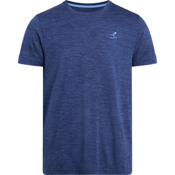 ENERGETICS He.-T-Shirt Telly II SS M MELANGE/NAVY DARK/NA