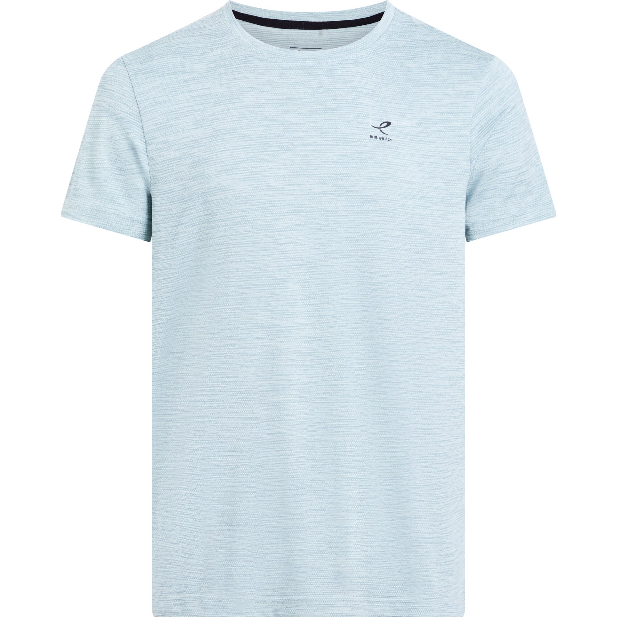 ENERGETICS He.-T-Shirt Telly II SS M MELANGE/BLUE SMOKE/B