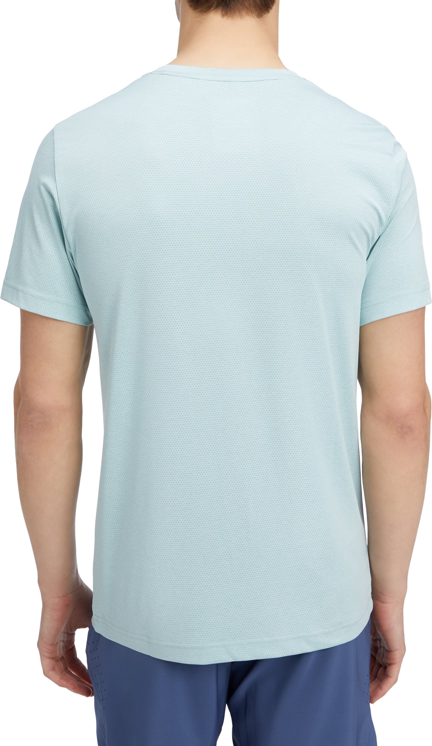 ENERGETICS He.-T-Shirt Tibo SS M MELANGE/BLUE ICE/BLU – Bild 2