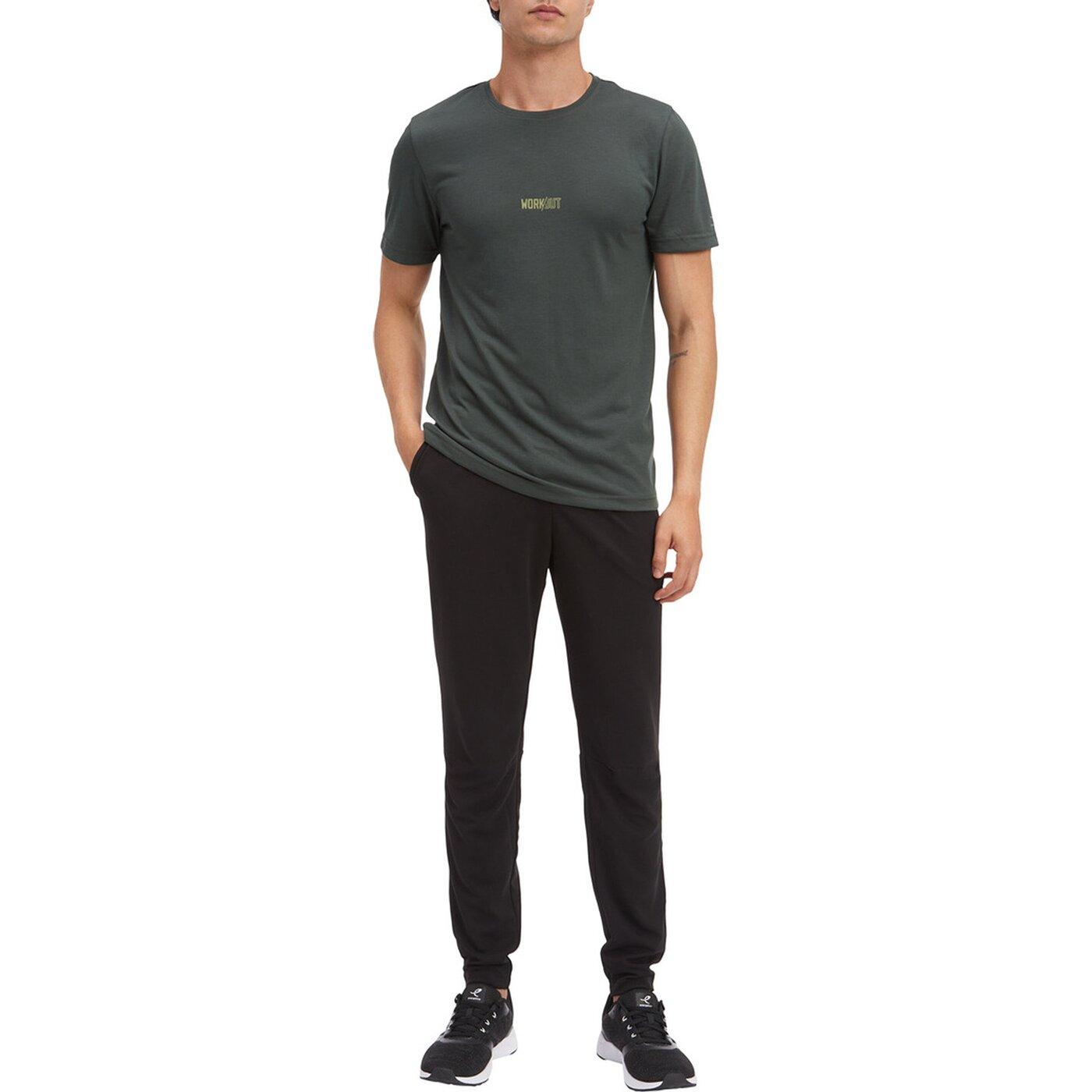 ENERGETICS He.-T-Shirt Tommi IV SS M GREEN DARK – Bild 2