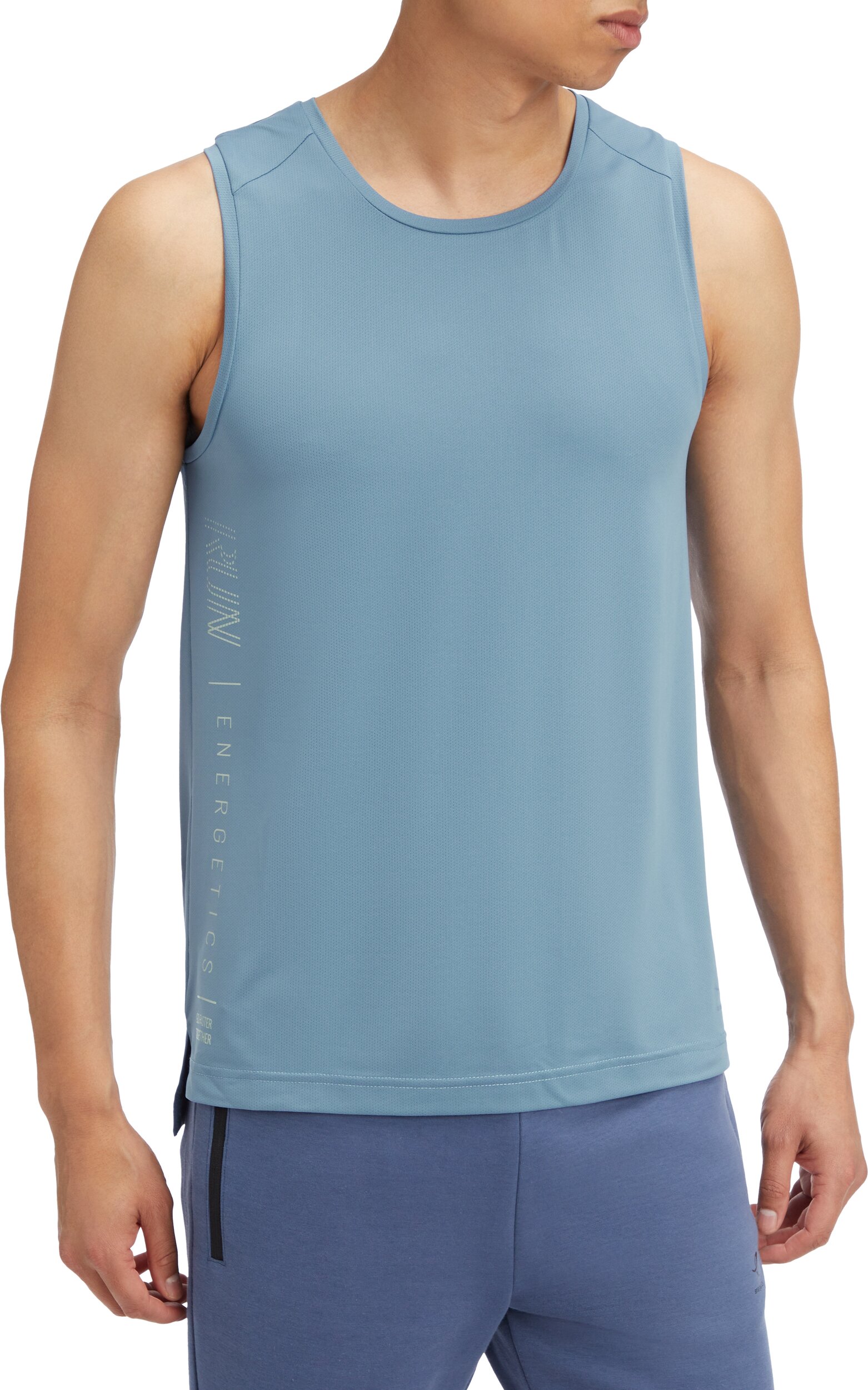 ENERGETICS He.-Tank-Shirt Tanui SL M BLUE DARK – Bild 2