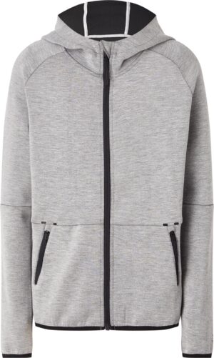 ENERGETICS Ju.-Kapuzenjacke Toddy VII B MELANGE/GREY DARK