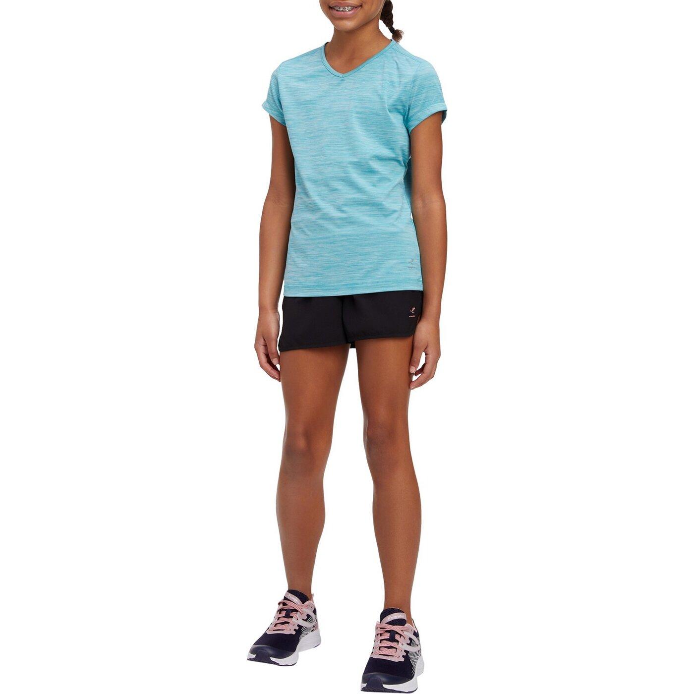 ENERGETICS Mä.-T-Shirt Gaminel 2 jrs MELANGE/BLUE AQUA/BL – Bild 2