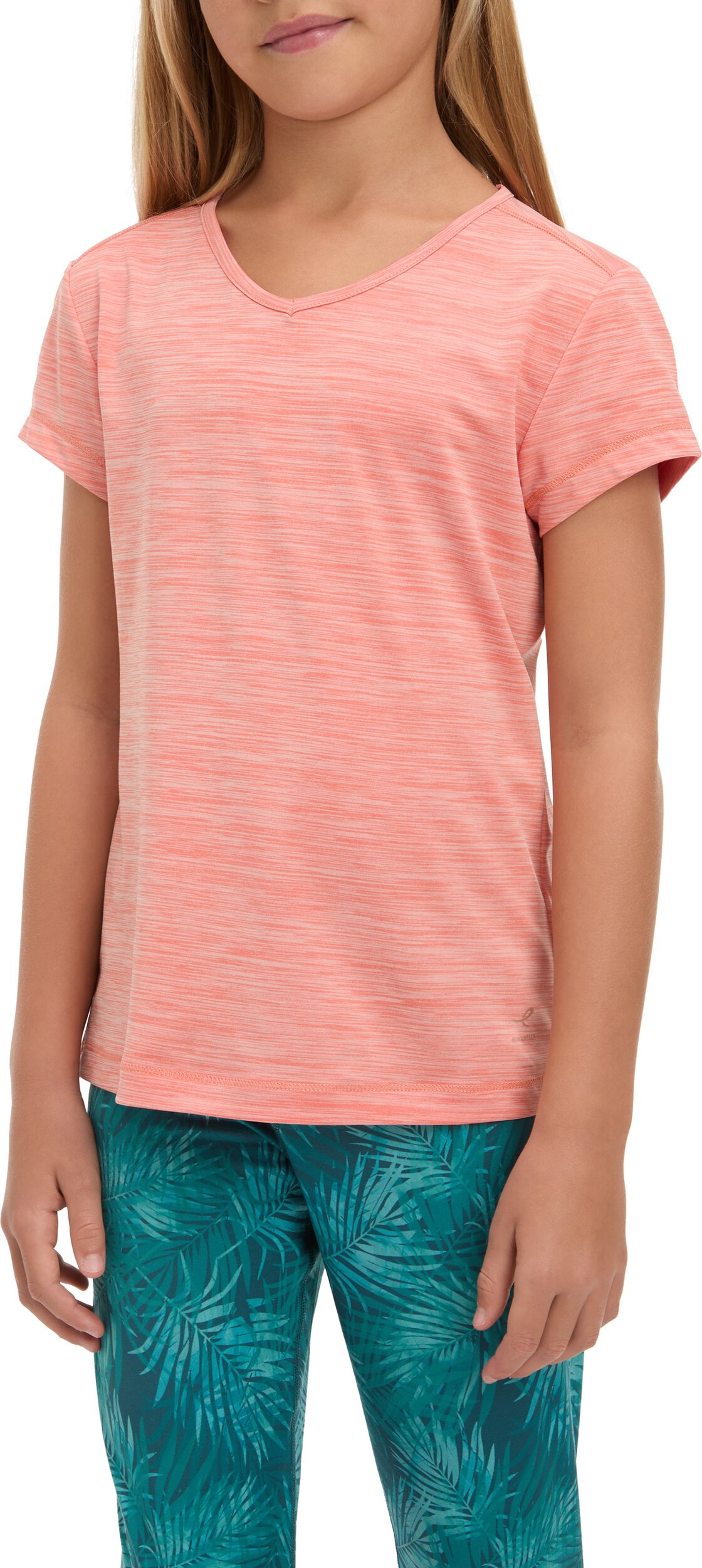 ENERGETICS Mä.-T-Shirt Gaminel 2 jrs MELANGE/RED LIGHT/RE – Bild 3