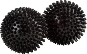 ENERGETICS Noppenball Knobbed Balls Pair BLACK