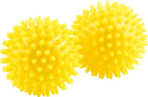 ENERGETICS Noppenball Knobbed Balls Pair GELB