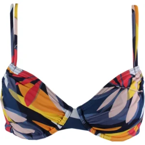 FIREFLY Da.-Bikini-Oberteil Malisa MM LEAVES DARK