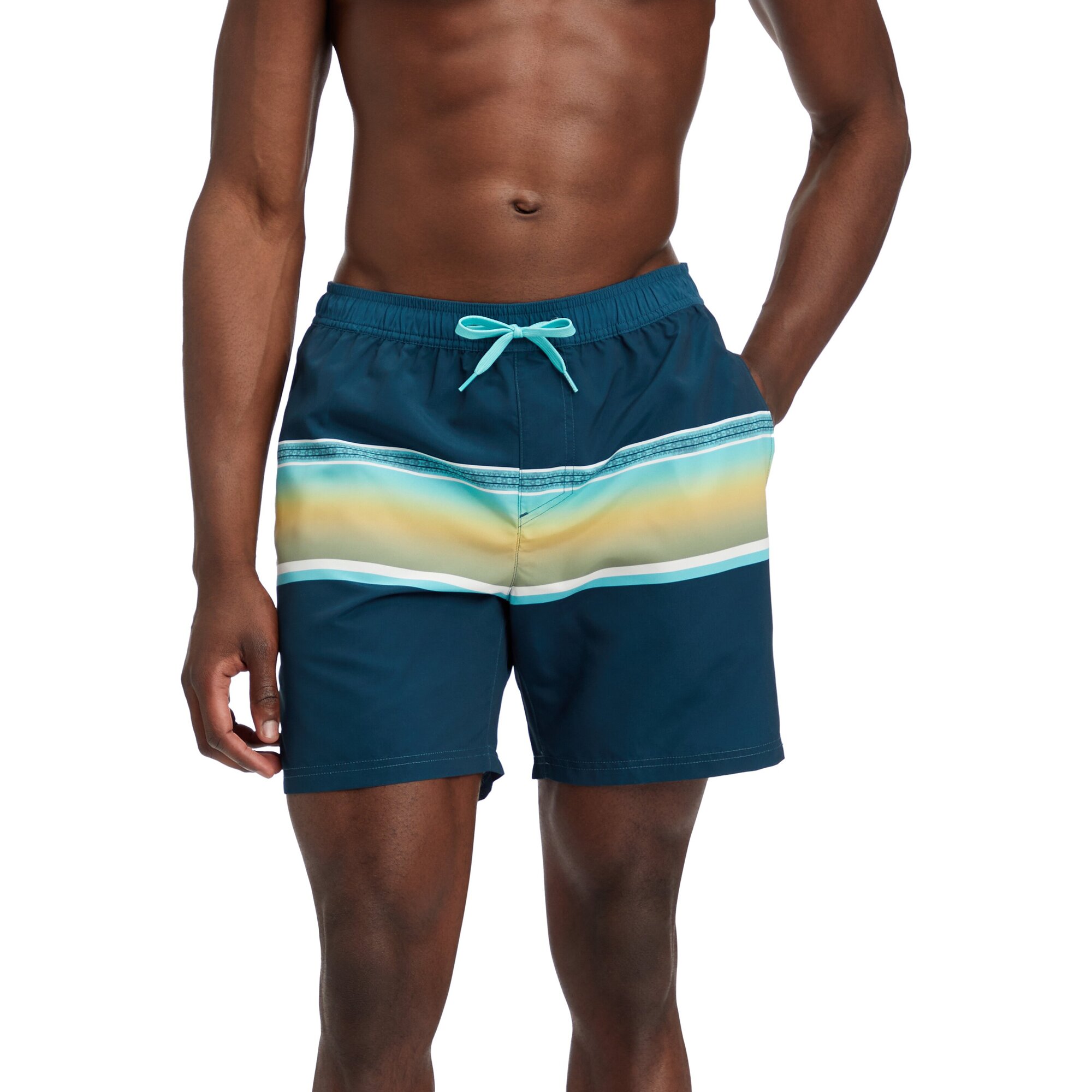 FIREFLY He.-Badeshorts Mario M BLUE PETROL/MINT DAR – Bild 2