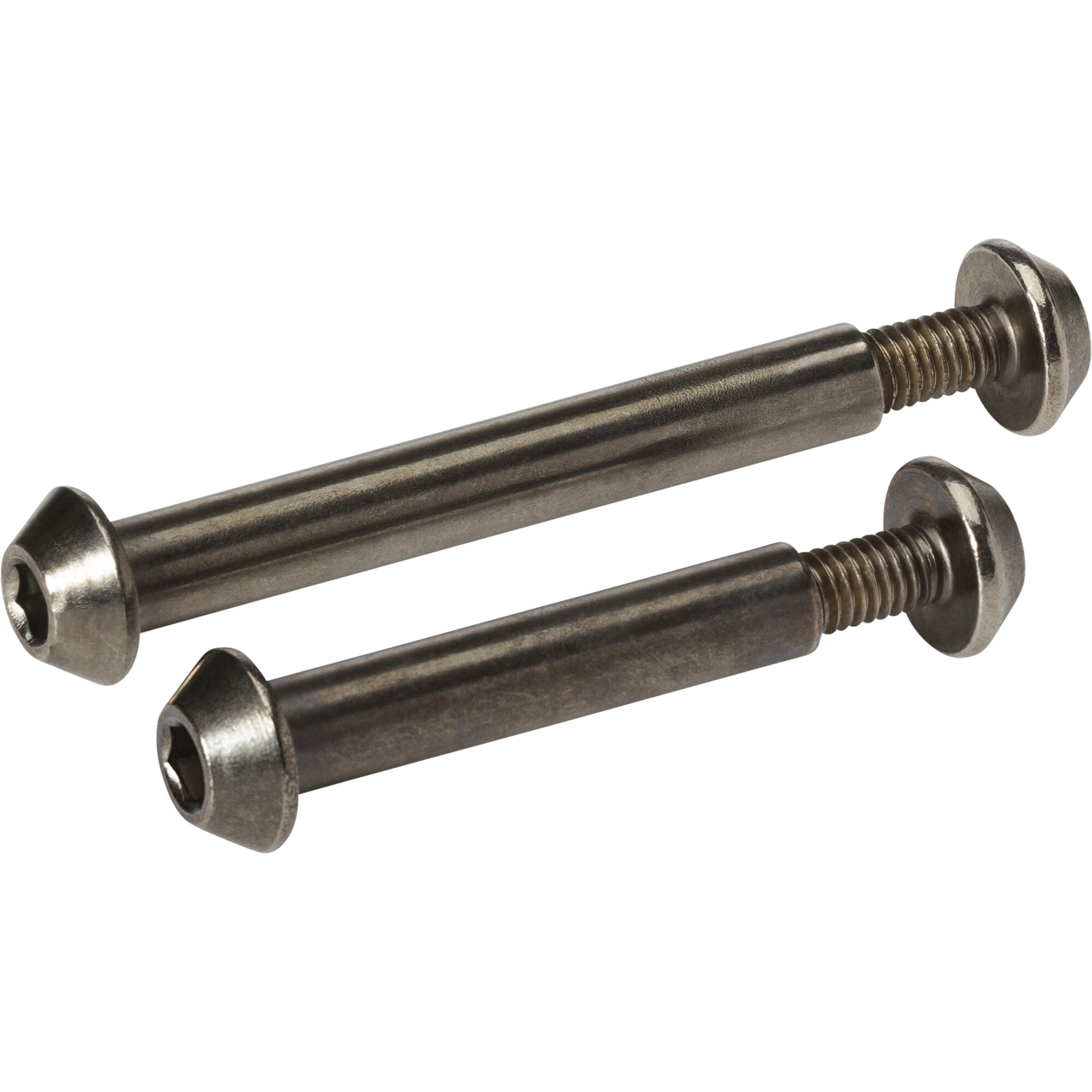 FIREFLY Scooter Achs-Set Stunt Vorne/Hinten SILBER – Bild 2