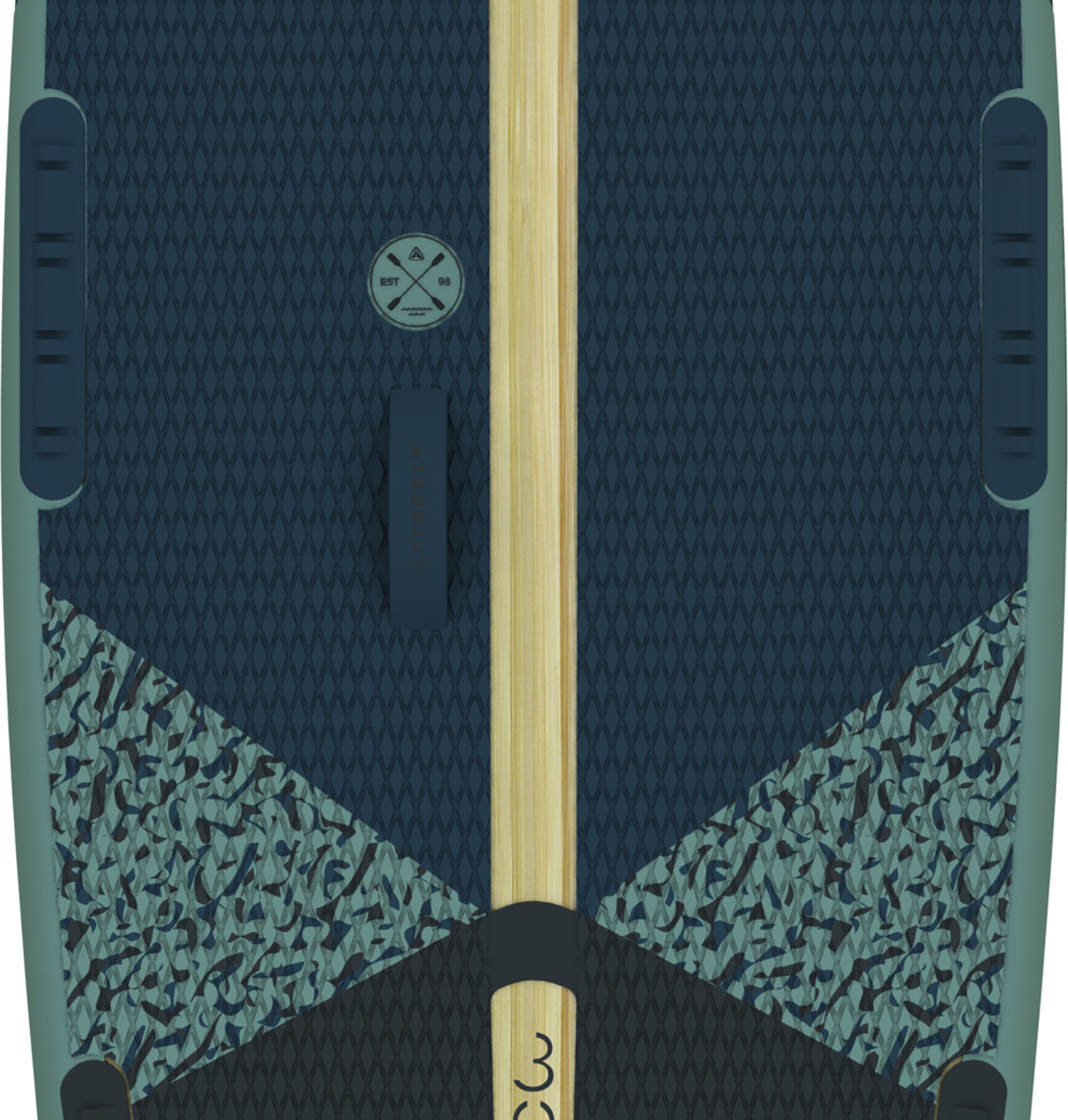 FIREFLY SUP-Board iSUP 300 COM I WOOD/BROWN DARK/GREE – Bild 4
