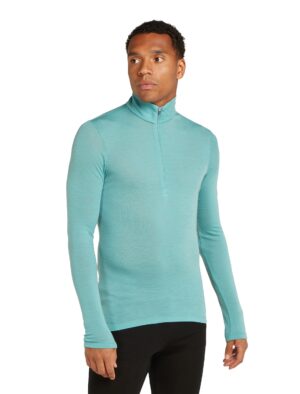 ICEBREAKER M 175 Everyday LS Half Zip CLOUD RAY