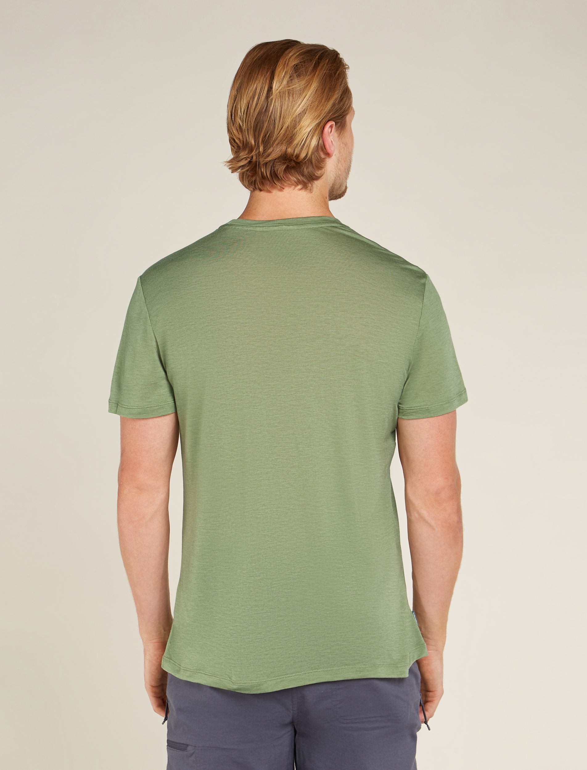 ICEBREAKER M Mer Core SS Tee LICHEN – Bild 2