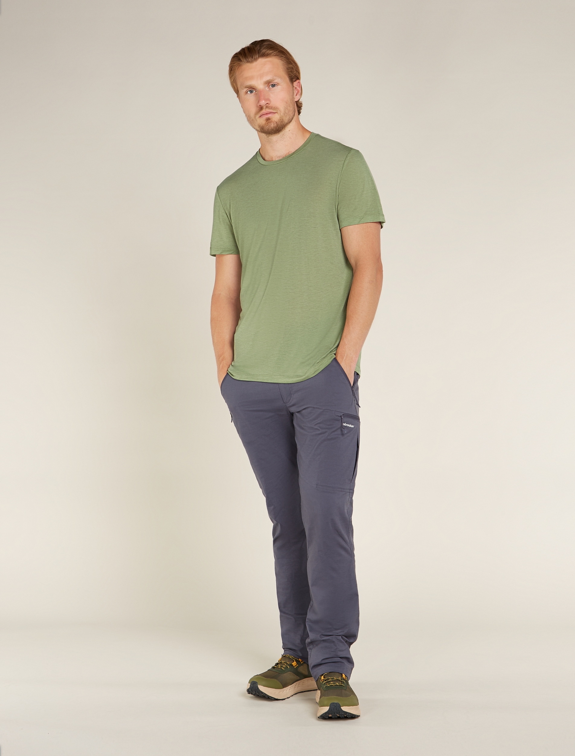 ICEBREAKER M Mer Core SS Tee LICHEN – Bild 3
