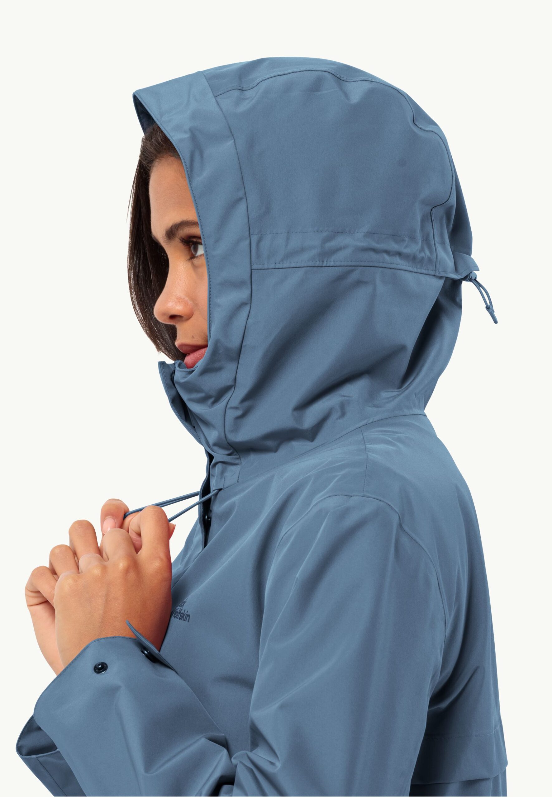 JACK WOLFSKIN CAPE WEST COAT W ELEMENTAL BLUE – Bild 3