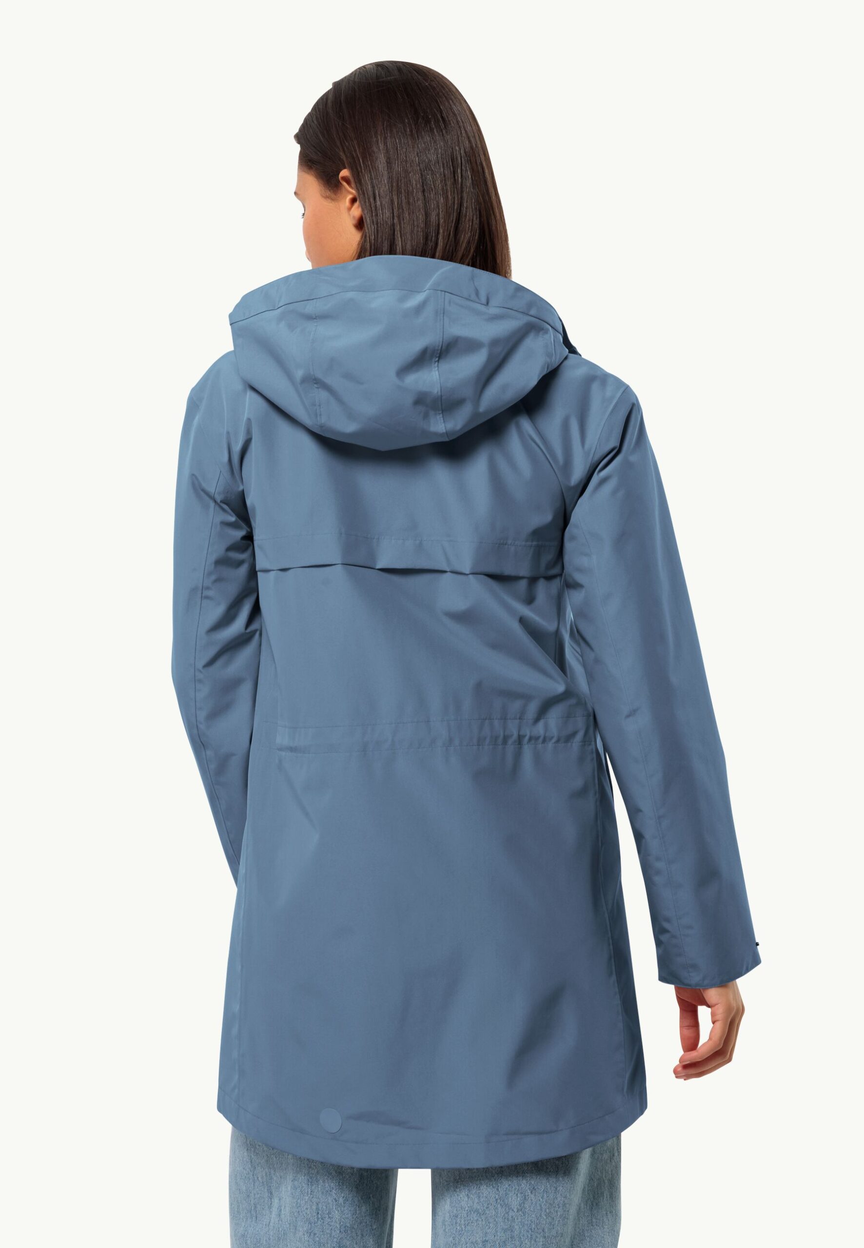 JACK WOLFSKIN CAPE WEST COAT W ELEMENTAL BLUE – Bild 7