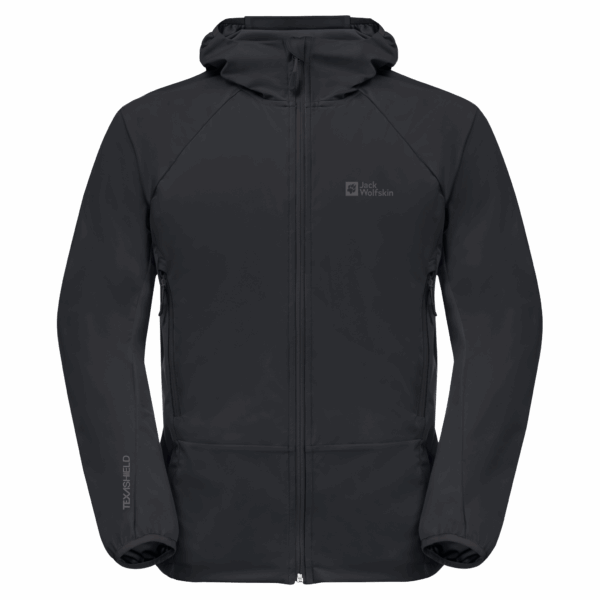 JACK WOLFSKIN EAGLE PEAK II HOODY M BLACK