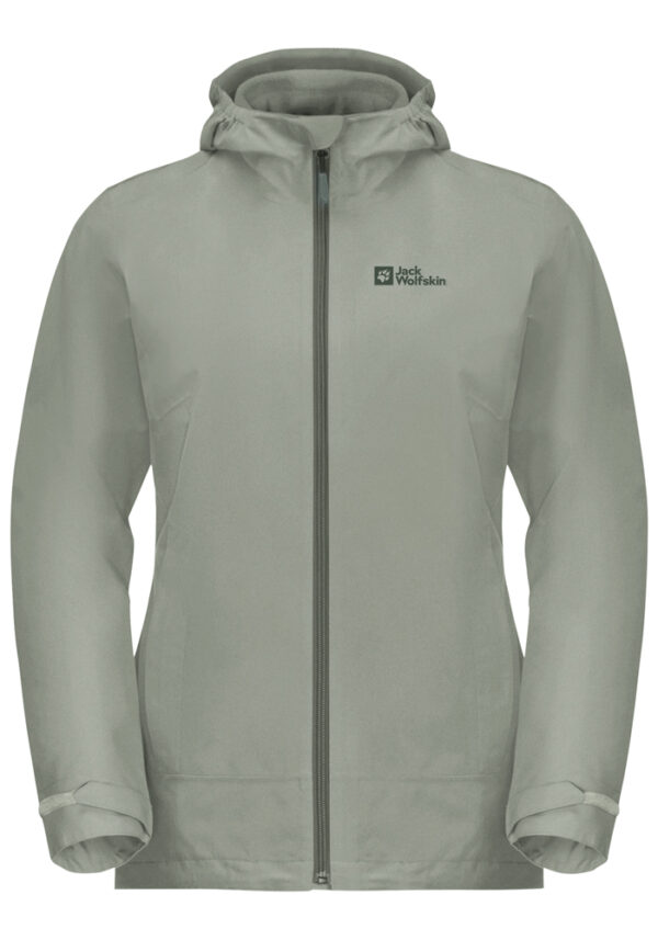 JACK WOLFSKIN HEIDELSTEIN INS JKT W SLATE GREEN