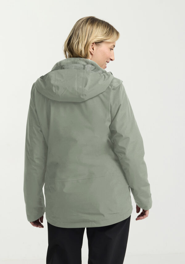 JACK WOLFSKIN HEIDELSTEIN INS JKT W SLATE GREEN – Bild 4
