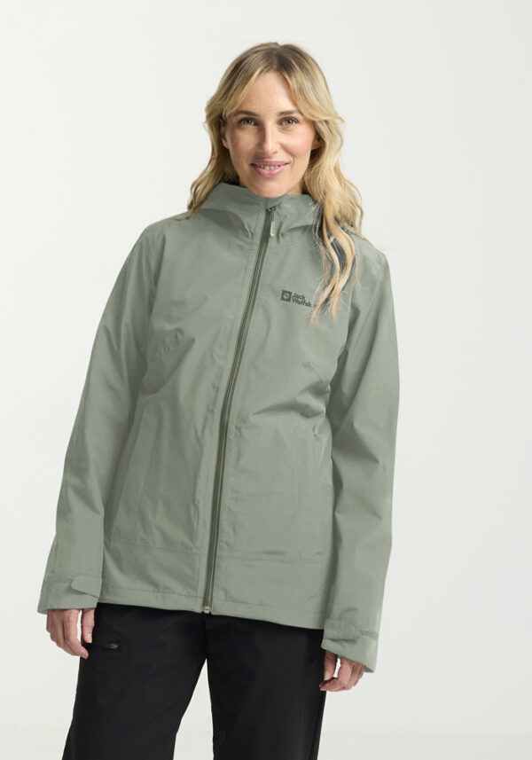 JACK WOLFSKIN HEIDELSTEIN INS JKT W SLATE GREEN – Bild 5