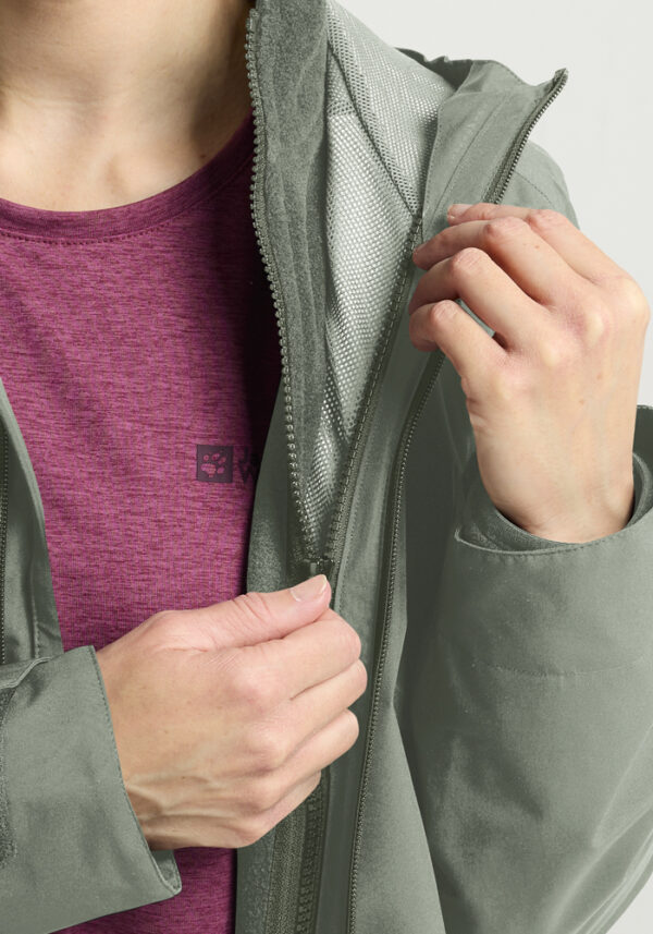JACK WOLFSKIN HEIDELSTEIN INS JKT W SLATE GREEN – Bild 9
