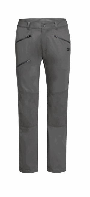 JACK WOLFSKIN HIKING ALPINE PANTS M SLATE