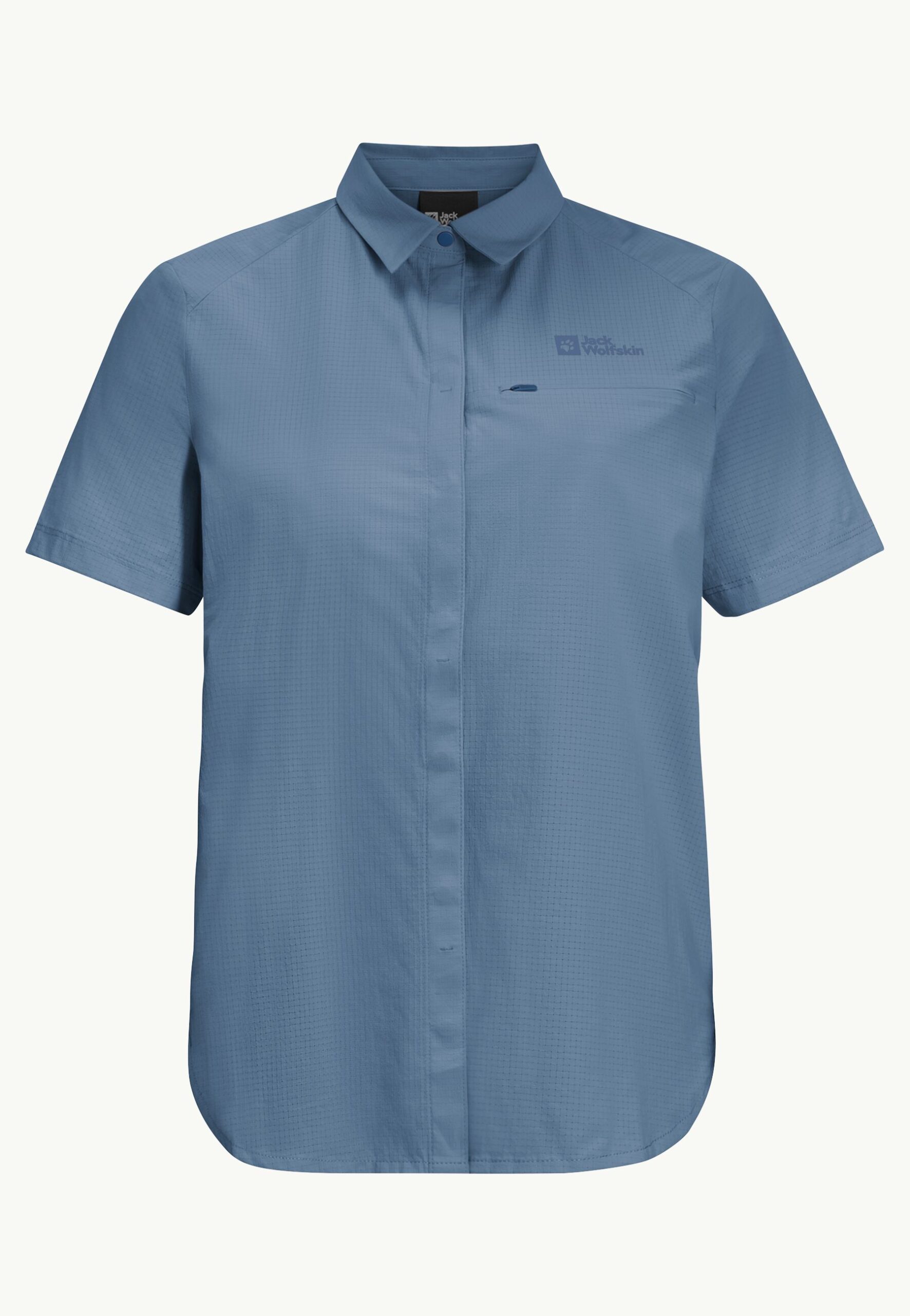 JACK WOLFSKIN VANDRA S/S SHIRT W ELEMENTAL BLUE