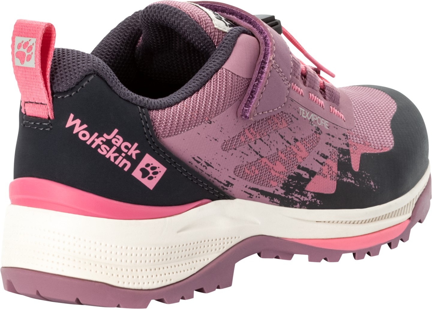 JACK WOLFSKIN VILLI HIKER TEXAPORE LOW K ASH MAUVE – Bild 5