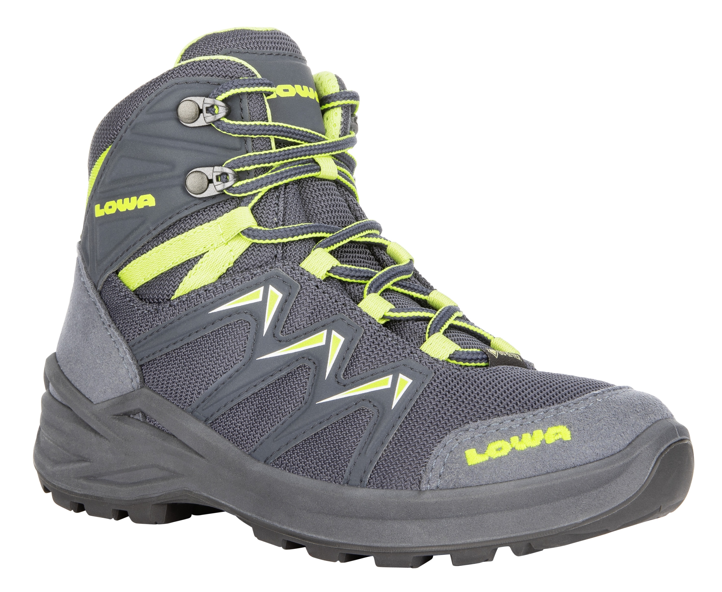 LOWA INNOX PRO GTX MID JUNIOR STAHLBLAU/LIMONE – Bild 3
