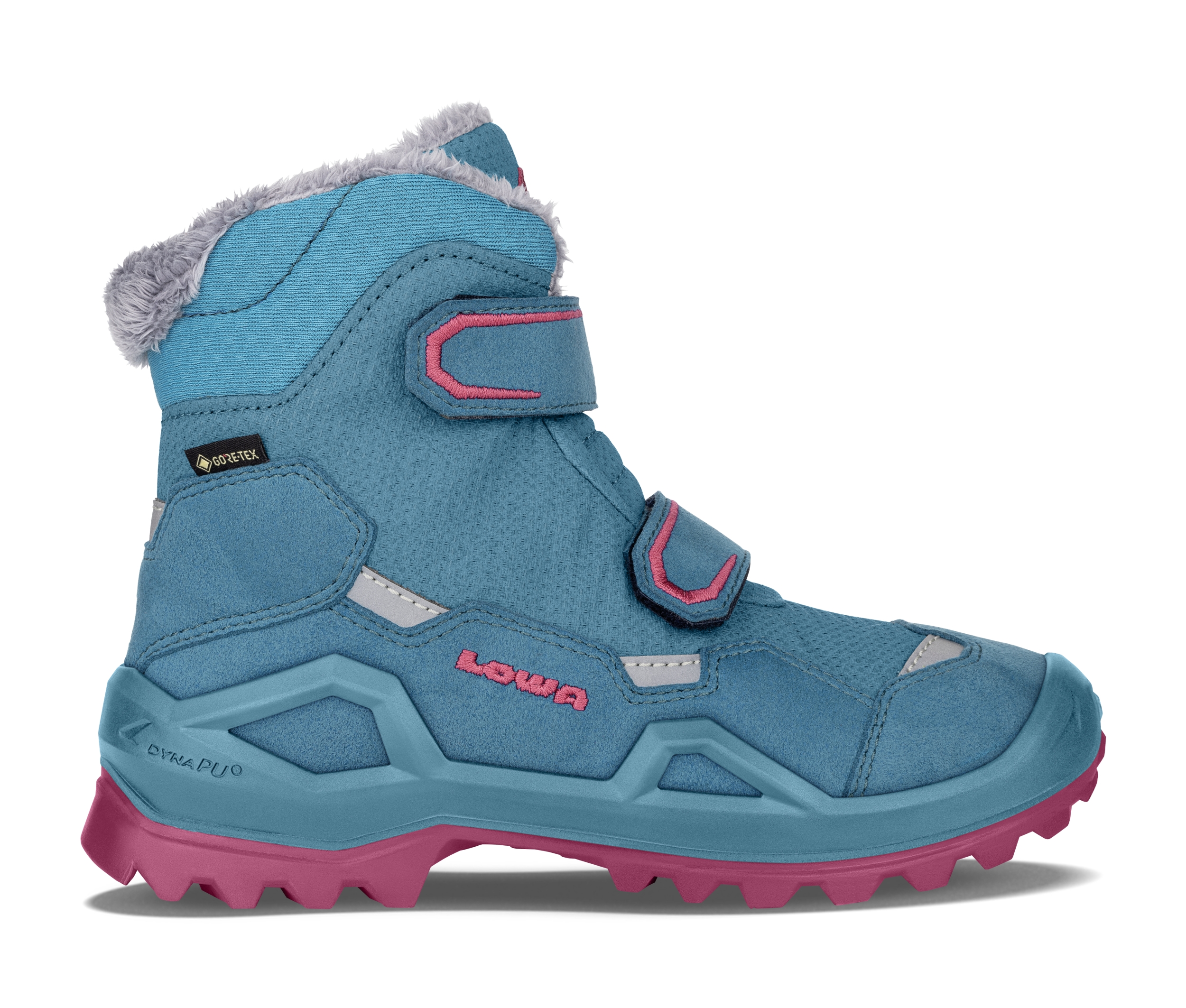 LOWA MILO EVO GTX MID JR TÜRKIS/FUCHSIA