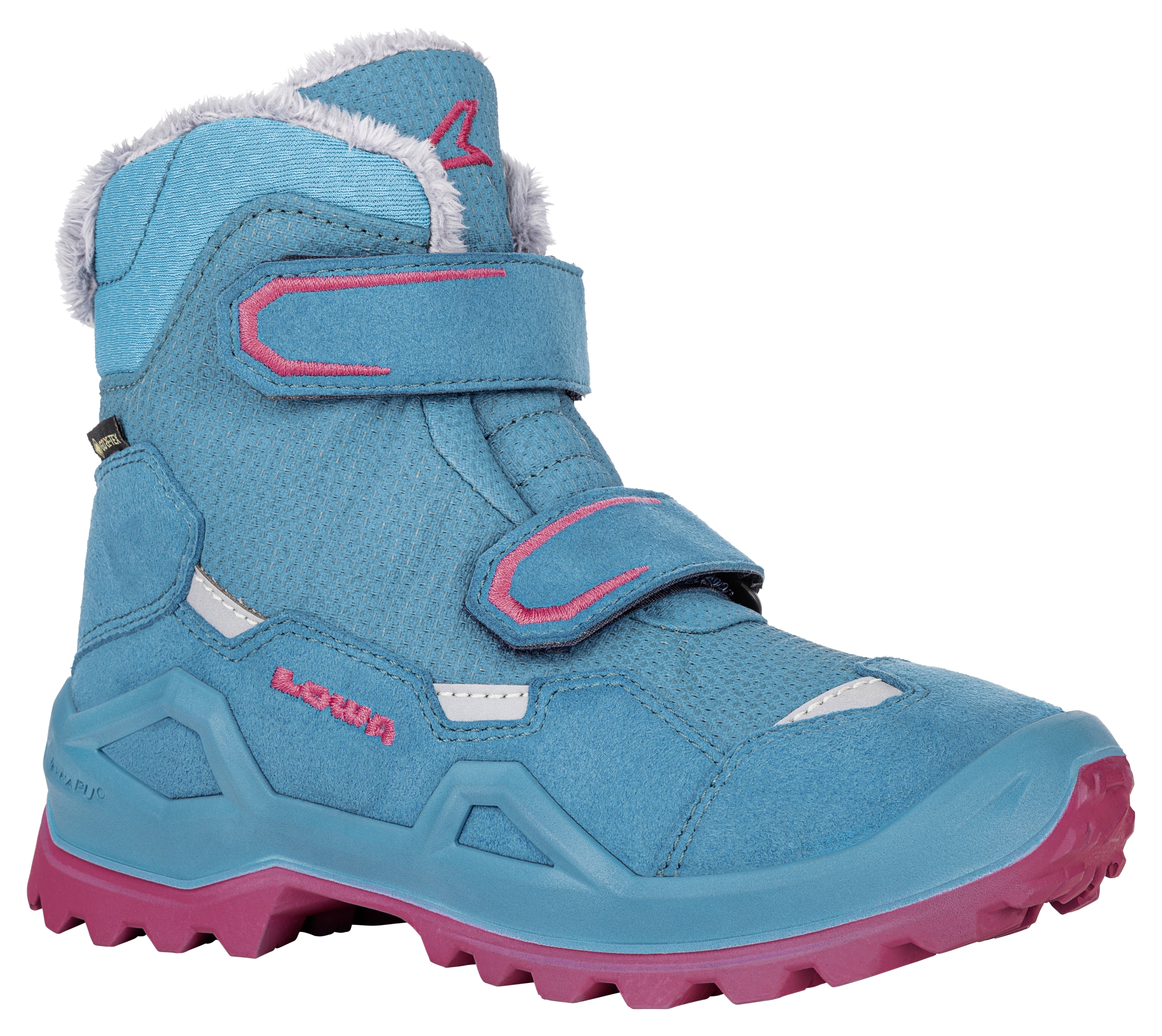 LOWA MILO EVO GTX MID JR TÜRKIS/FUCHSIA – Bild 3