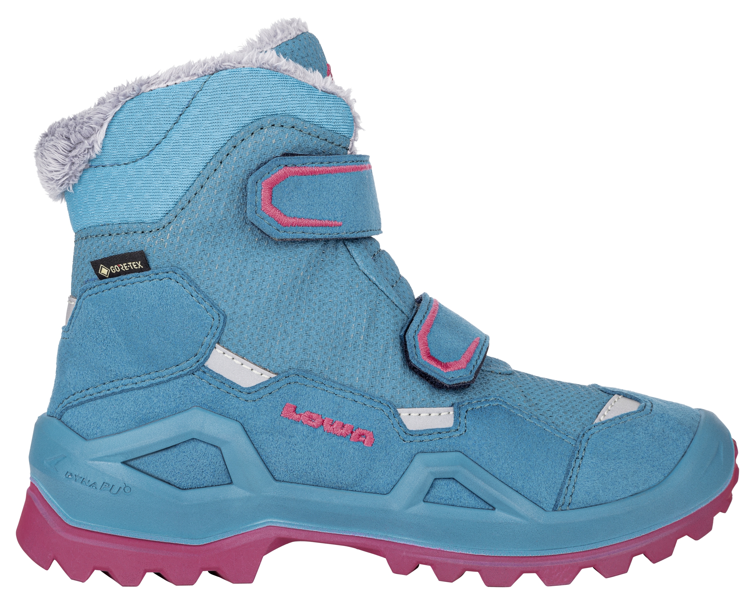 LOWA MILO EVO GTX MID JR TÜRKIS/FUCHSIA – Bild 6