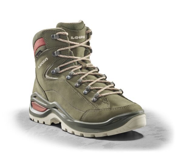 LOWA RENEGADE EVO GTX MID Ws GRAUGRUEN/PANNA – Bild 7