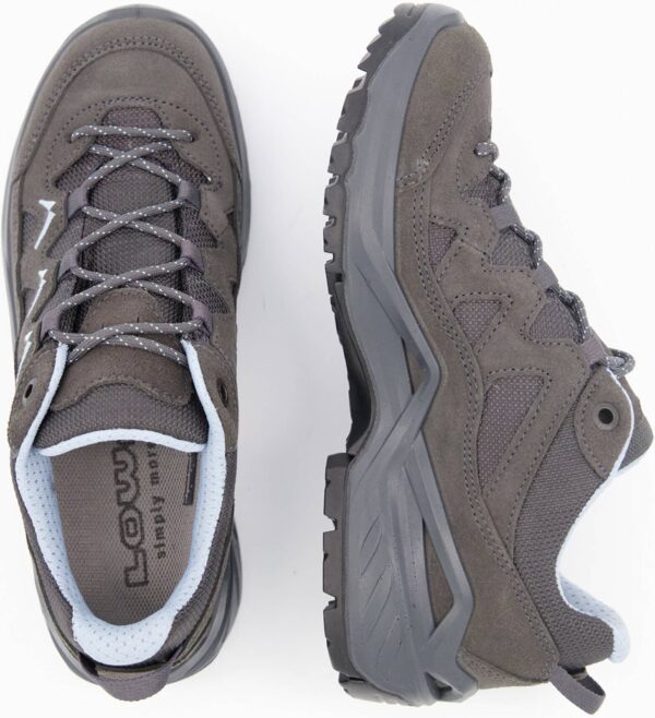 LOWA SIRKOS EVO GTX LO WS GRAPHIT/EISBLAU – Bild 2