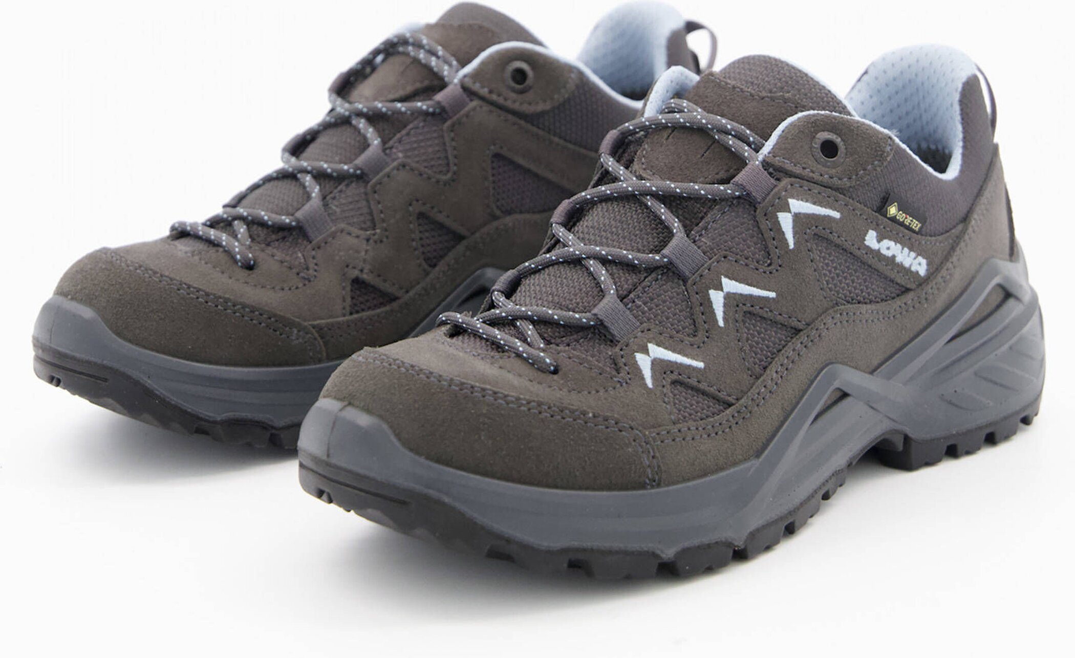 LOWA SIRKOS EVO GTX LO WS GRAPHIT/EISBLAU – Bild 3