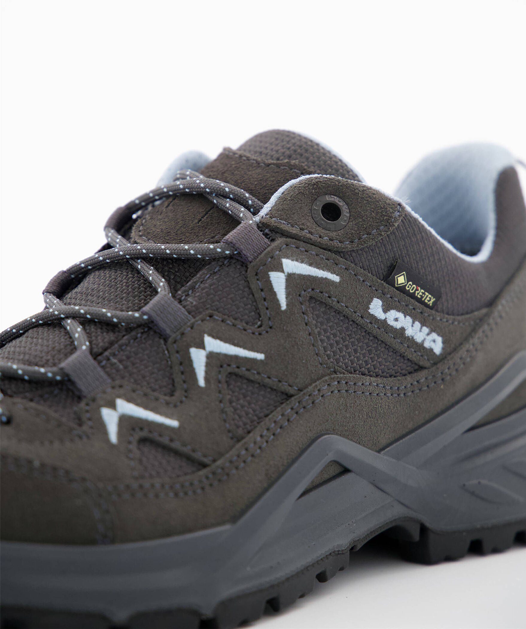 LOWA SIRKOS EVO GTX LO WS GRAPHIT/EISBLAU – Bild 5