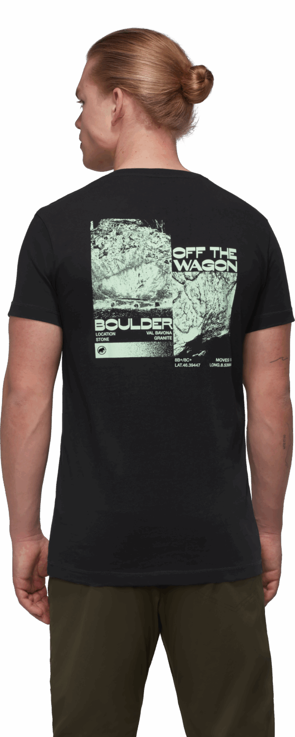 MAMMUT Massone T-Shirt Men Wagon BLACK [Digital] – Bild 2