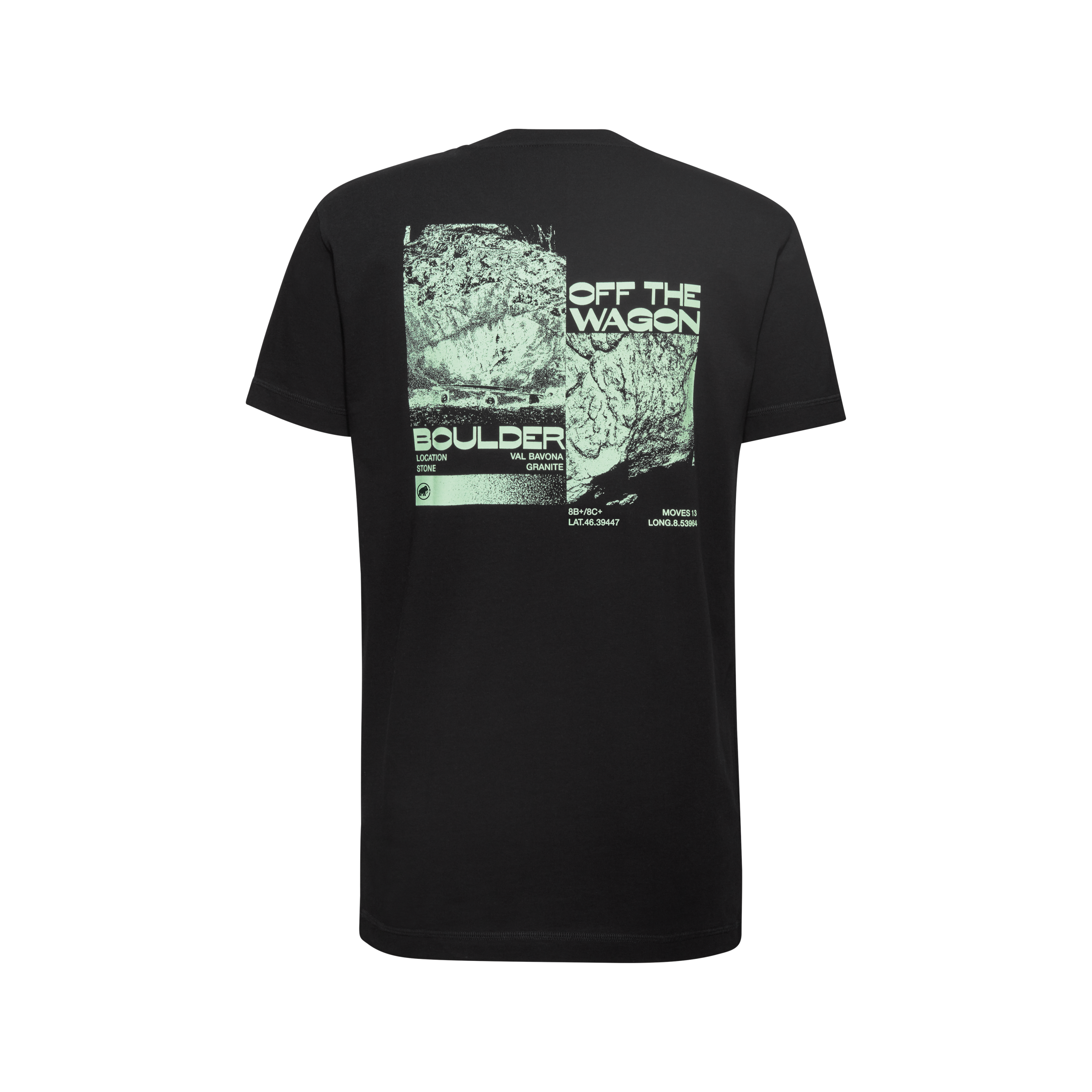 MAMMUT Massone T-Shirt Men Wagon BLACK – Bild 5