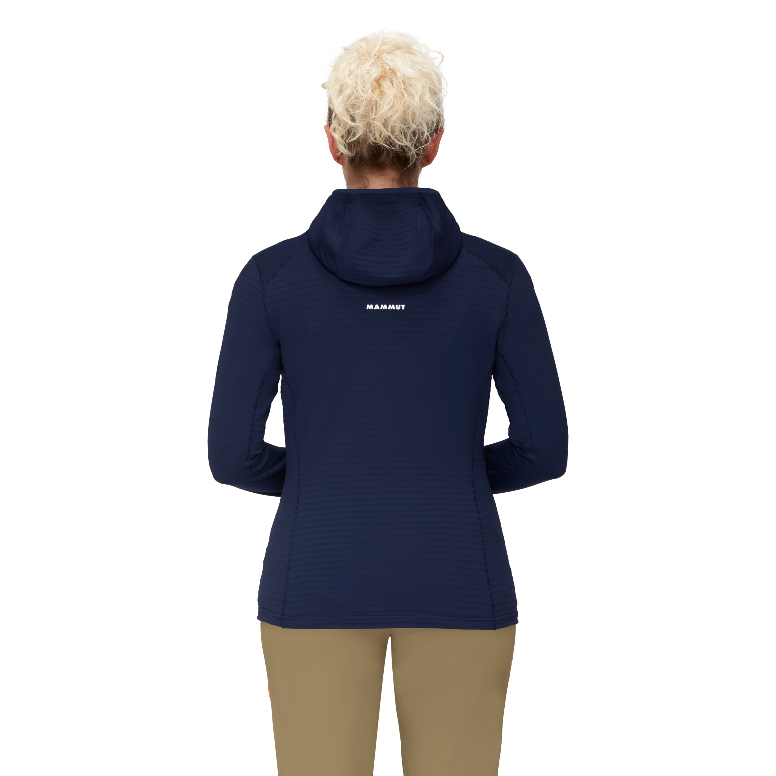 MAMMUT Taiss Light ML Hooded Jacket Women MARINE – Bild 2