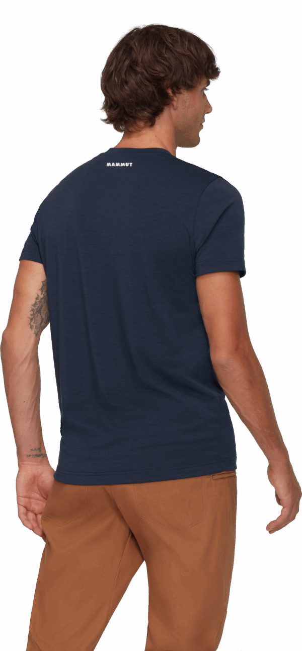 MAMMUT Trovat T-Shirt Men Logo MARINE – Bild 2