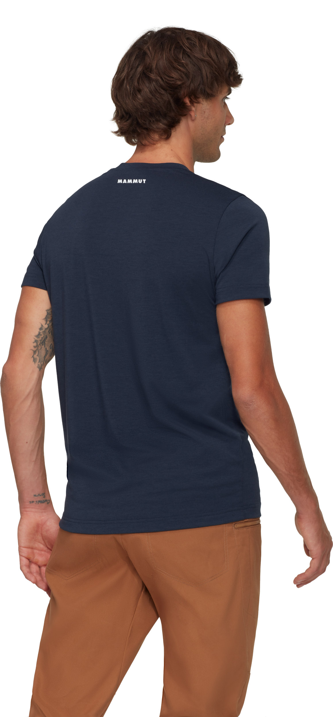 MAMMUT Trovat T-Shirt Men Logo MARINE – Bild 2
