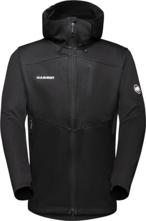 MAMMUT Ultimate VII SO Hooded Jacket Men BLACK