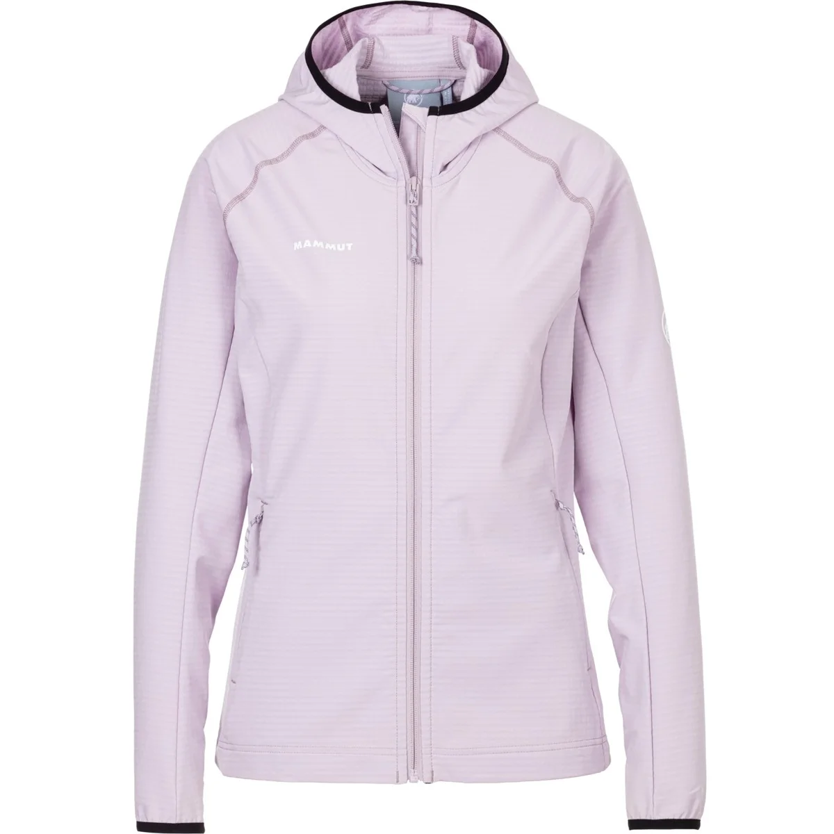 MAMMUT Valletta Light ML Full Zip Hoo ALPINE CALAMINT-BLACK