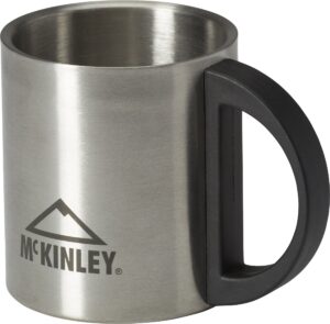 McKINLEY Becher Edelstahl Doppelwandig 0,2L SILBER